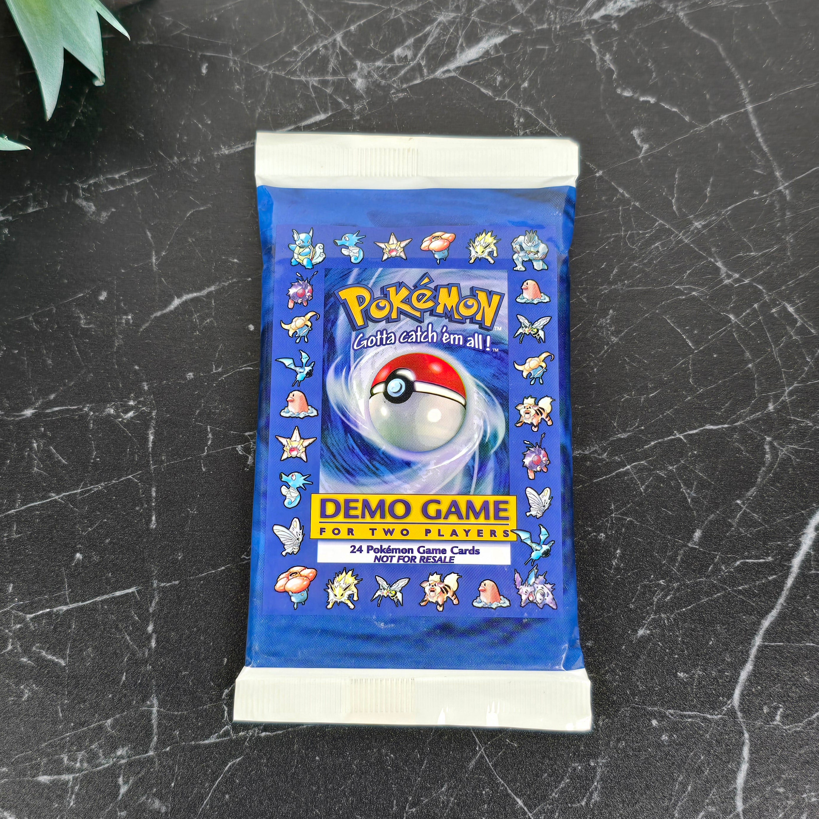 pokemon demo game cards 1998 Pokemon TCG Sealed Demo Game Pack Shadowless Rare – InnerVision Collectibles