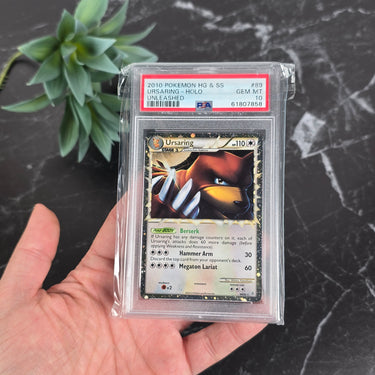 2010 Pokemon Ursaring Unleashed HG&SS #89 HOLO PSA 10