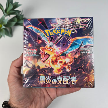 2023 Pokemon Japaense Ruler of The Black Flame SV3 Sealed Booster Box