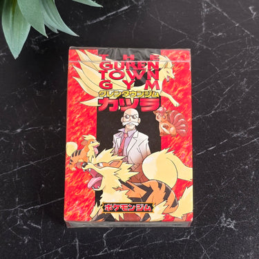 1998 Pokemon Japanese Blain Guren Town Gym Theme Deck Sealed